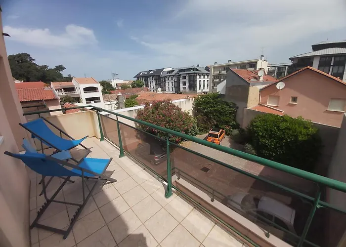 アパート Centre, Grand T2 Balcon Pkg, Gare 600m, Tres Calme アルカション